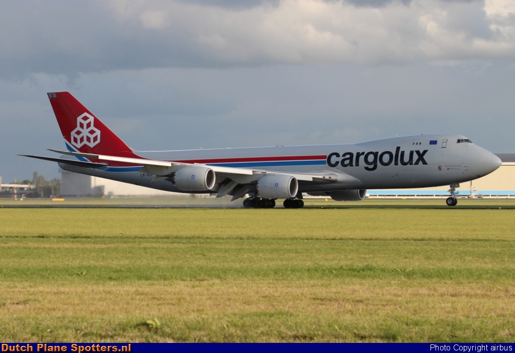 LX-VCF Boeing 747-8 Cargolux by airbus
