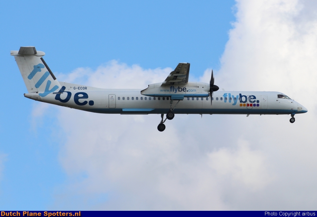 G-ECOR Bombardier Dash 8-Q400 Flybe by airbus