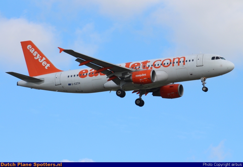 G-EZTH Airbus A320 easyJet by airbus