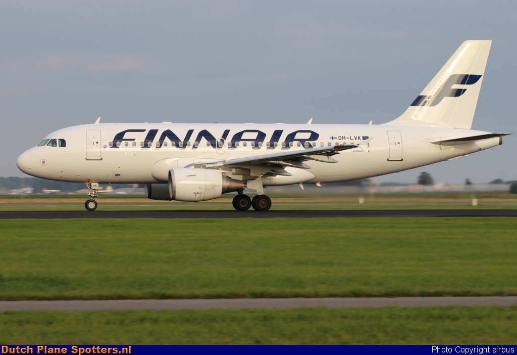 OH-LVK Airbus A319 Finnair by airbus