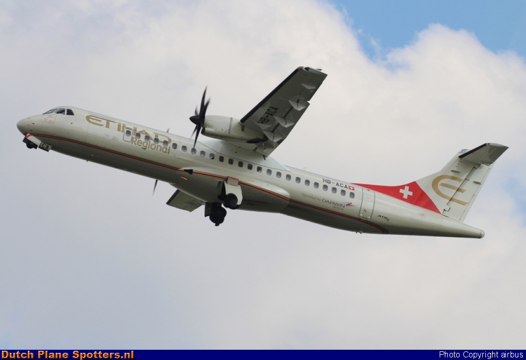 HB-ACA ATR 72-500 Darwin Airline (Etihad Regional) by airbus