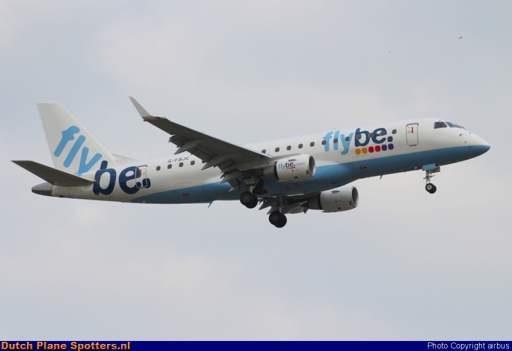 G-FBJC Embraer 175 Flybe by airbus