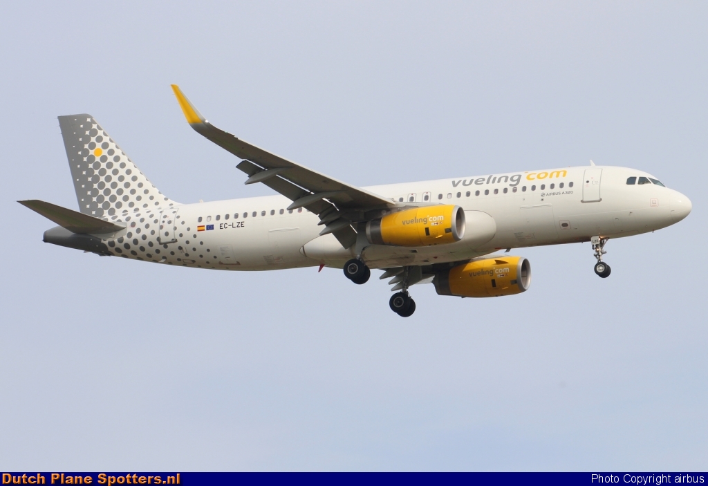 EC-LZE Airbus A320 Vueling.com by airbus