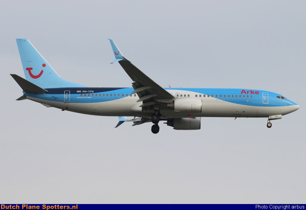 PH-TFD Boeing 737-800 ArkeFly by airbus