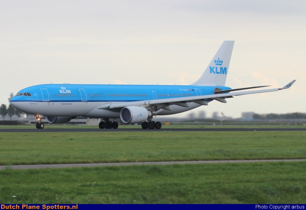 PH-AOC Airbus A330-200 KLM Royal Dutch Airlines by airbus