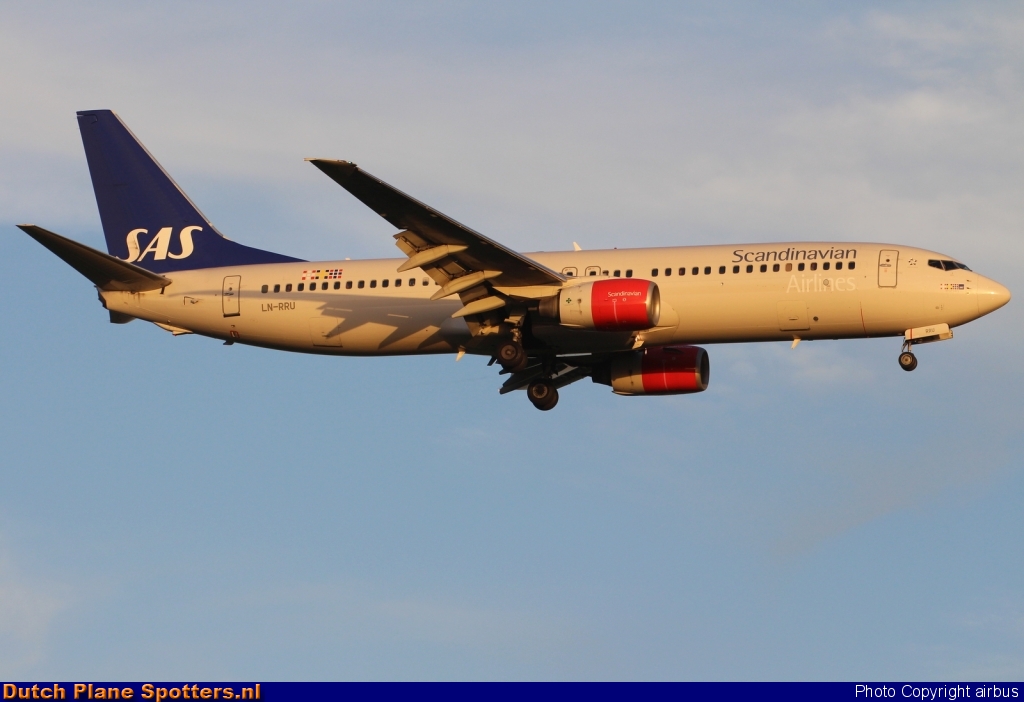 LN-RRU Boeing 737-800 SAS Scandinavian Airlines by airbus