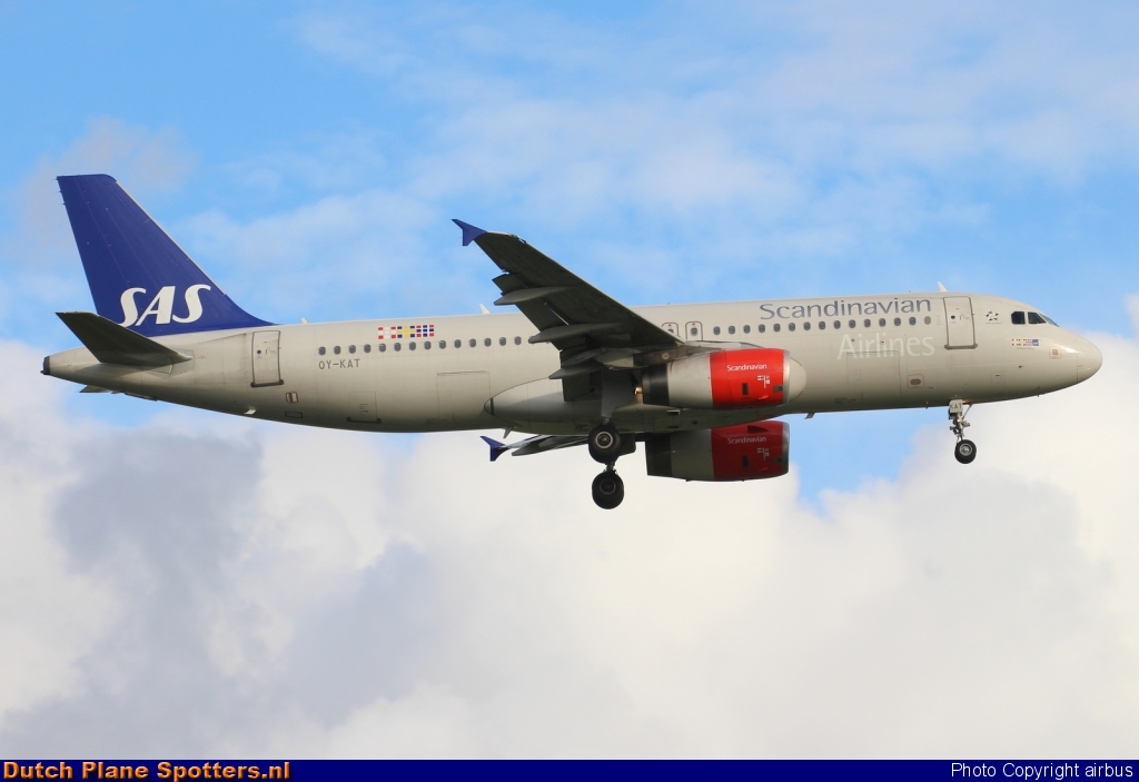 OY-KAT Airbus A320 SAS Scandinavian Airlines by airbus