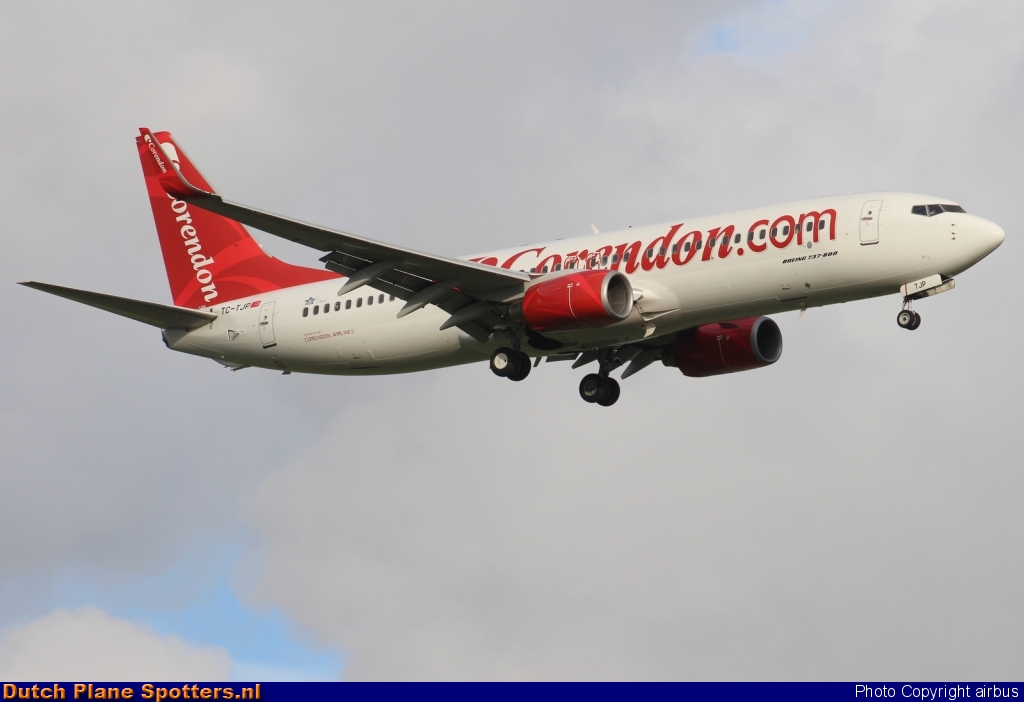 TC-TJP Boeing 737-800 Corendon Airlines by airbus
