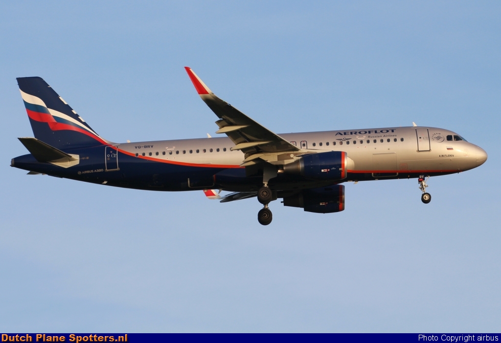 VQ-BRV Airbus A320 Aeroflot - Russian Airlines by airbus