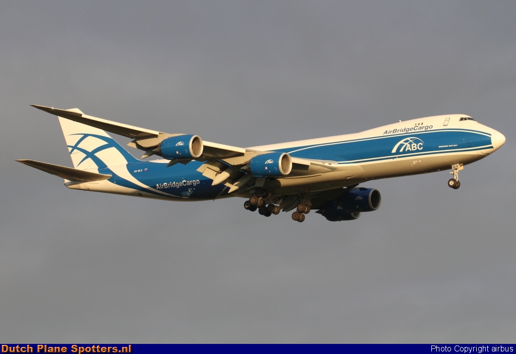 VQ-BLQ Boeing 747-8 AirBridgeCargo by airbus
