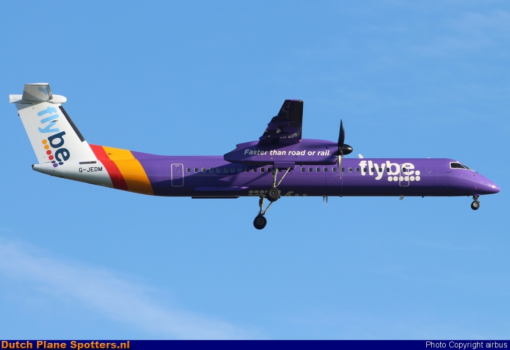 G-JEDM Bombardier Dash 8-Q400 Flybe by airbus