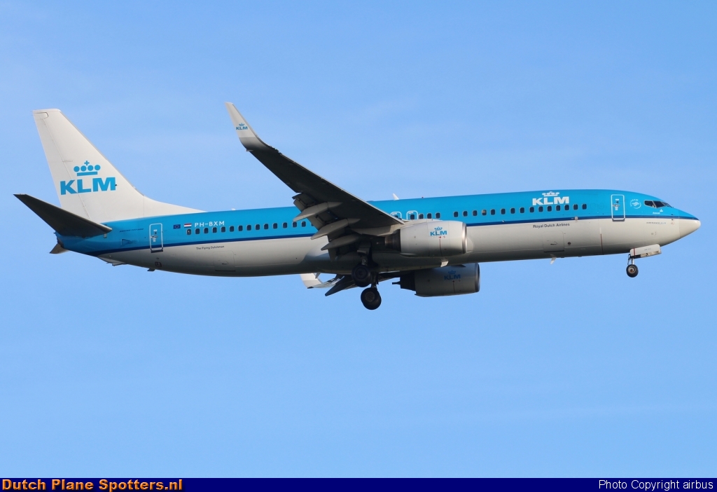 PH-BXM Boeing 737-800 KLM Royal Dutch Airlines by airbus
