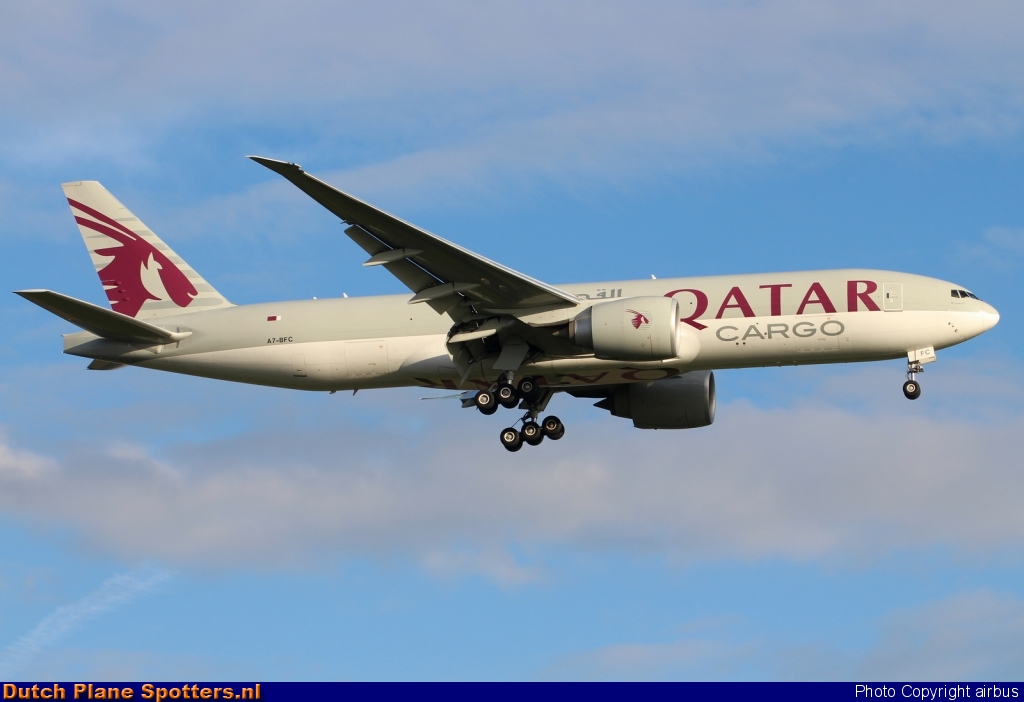 A7-BFC Boeing 777-F Qatar Airways Cargo by airbus