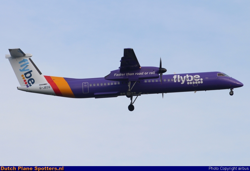 G-JECG Bombardier Dash 8-Q400 Flybe by airbus