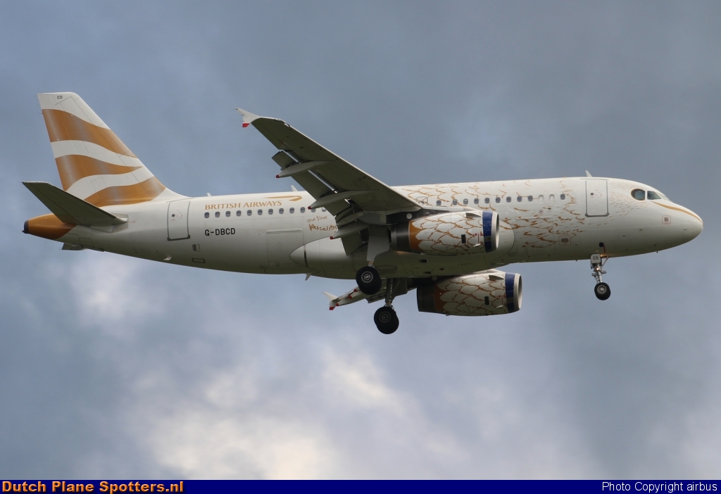 G-DBCD Airbus A319 British Airways by airbus