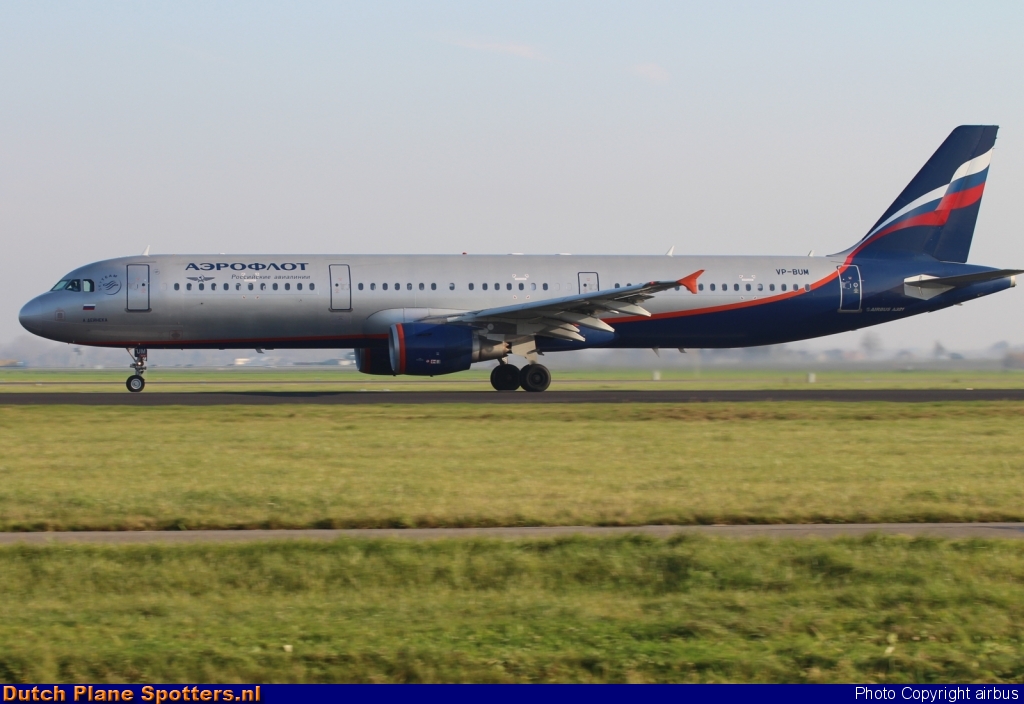 VP-BUM Airbus A321 Aeroflot - Russian Airlines by airbus