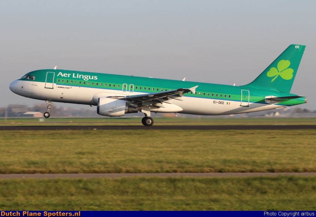 EI-DEE Airbus A320 Aer Lingus by airbus