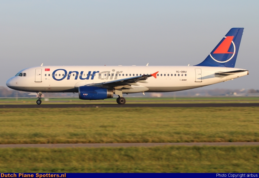 TC-OBU Airbus A320 Onur Air by airbus