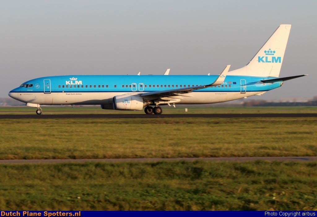 PH-BXG Boeing 737-800 KLM Royal Dutch Airlines by airbus