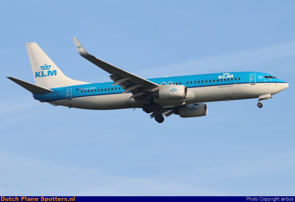 PH-BXH Boeing 737-800 KLM Royal Dutch Airlines by airbus