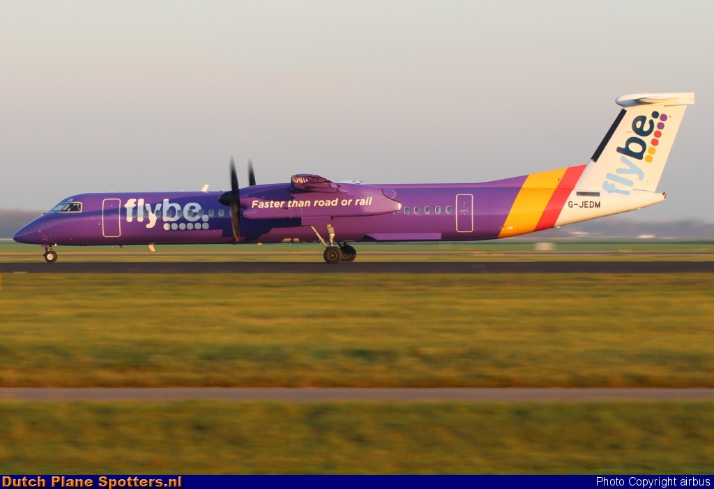 G-JEDM Bombardier Dash 8-Q400 Flybe by airbus