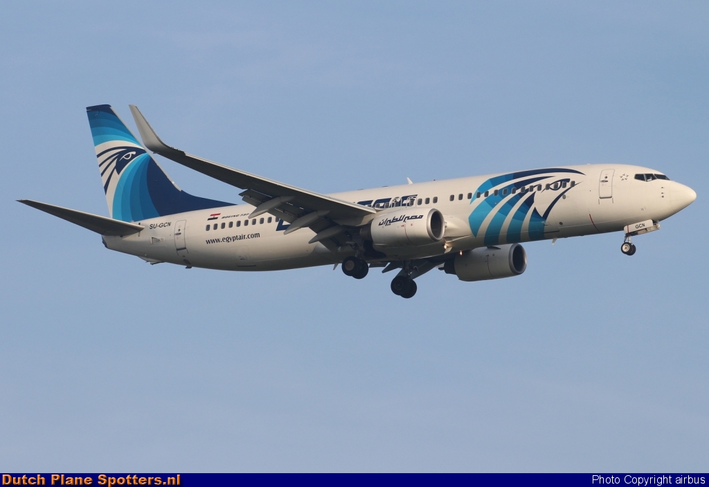 SU-GCN Boeing 737-800 Egypt Air by airbus