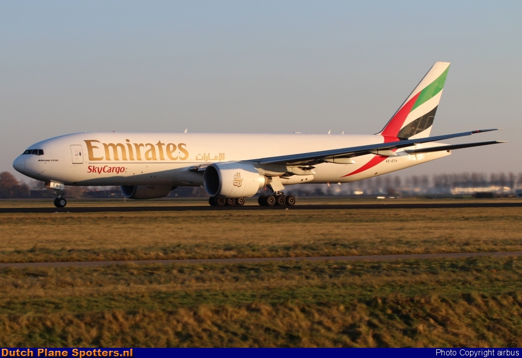 A6-EFH Boeing 777-F Emirates Sky Cargo by airbus