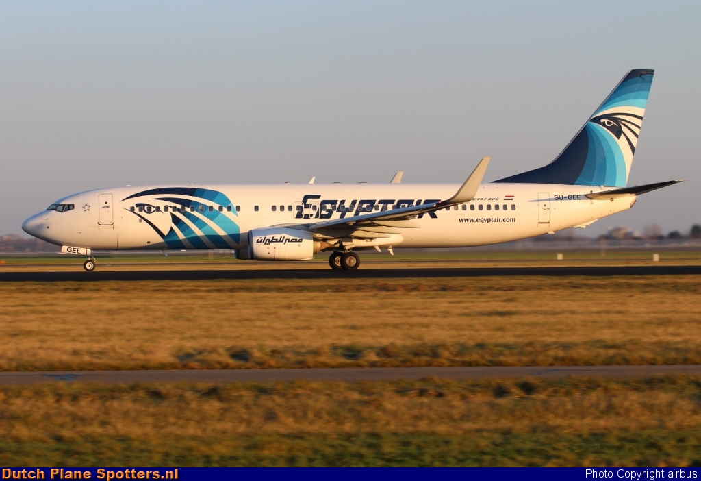 SU-GEE Boeing 737-800 Egypt Air by airbus