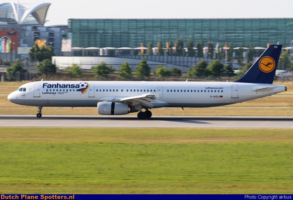 D-AIDG Airbus A321 Lufthansa by airbus