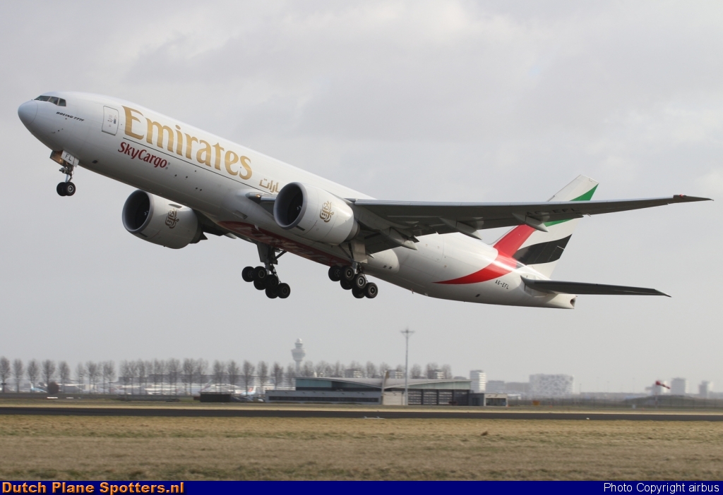 A6-EFL Boeing 777-F Emirates Sky Cargo by airbus