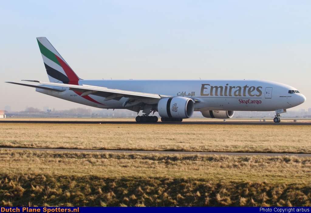 A6-EFF Boeing 777-F Emirates Sky Cargo by airbus