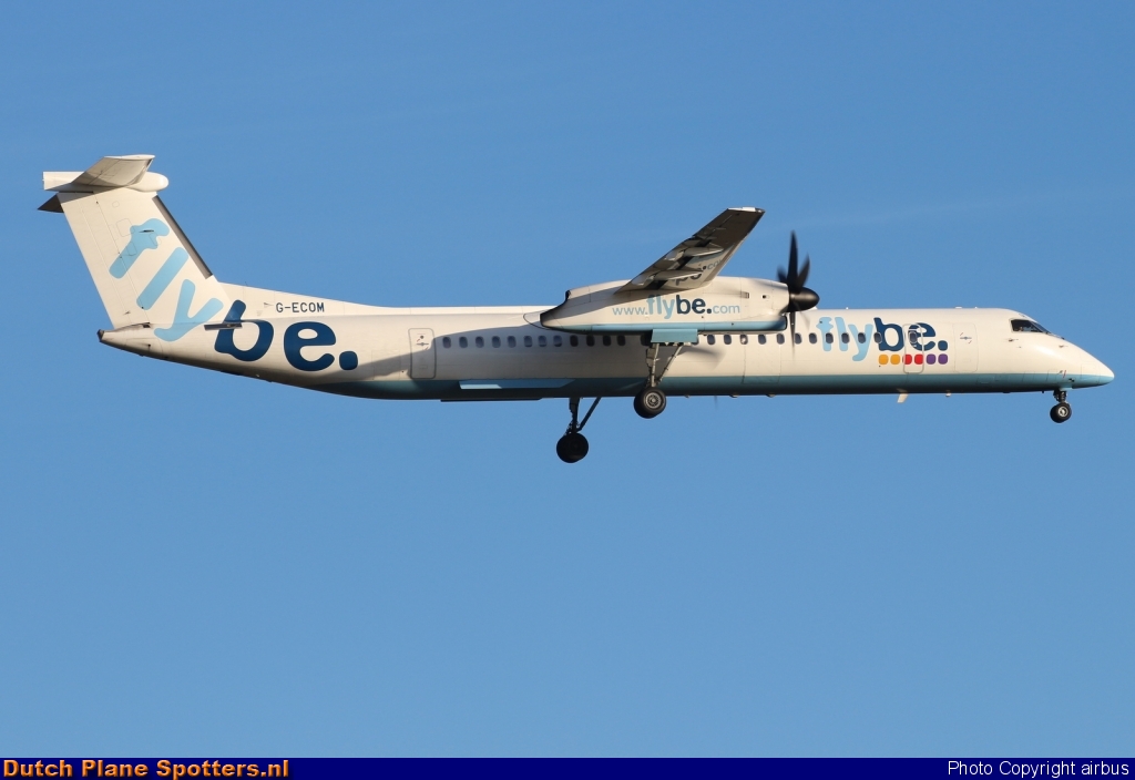 G-ECOM Bombardier Dash 8-Q400 Flybe by airbus