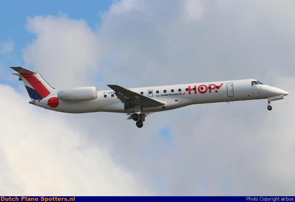 F-GRGJ Embraer 145 Air France by airbus