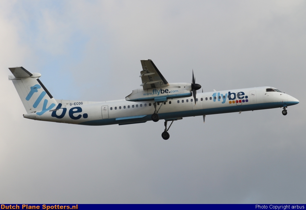 G-ECOG Bombardier Dash 8-Q400 Flybe by airbus