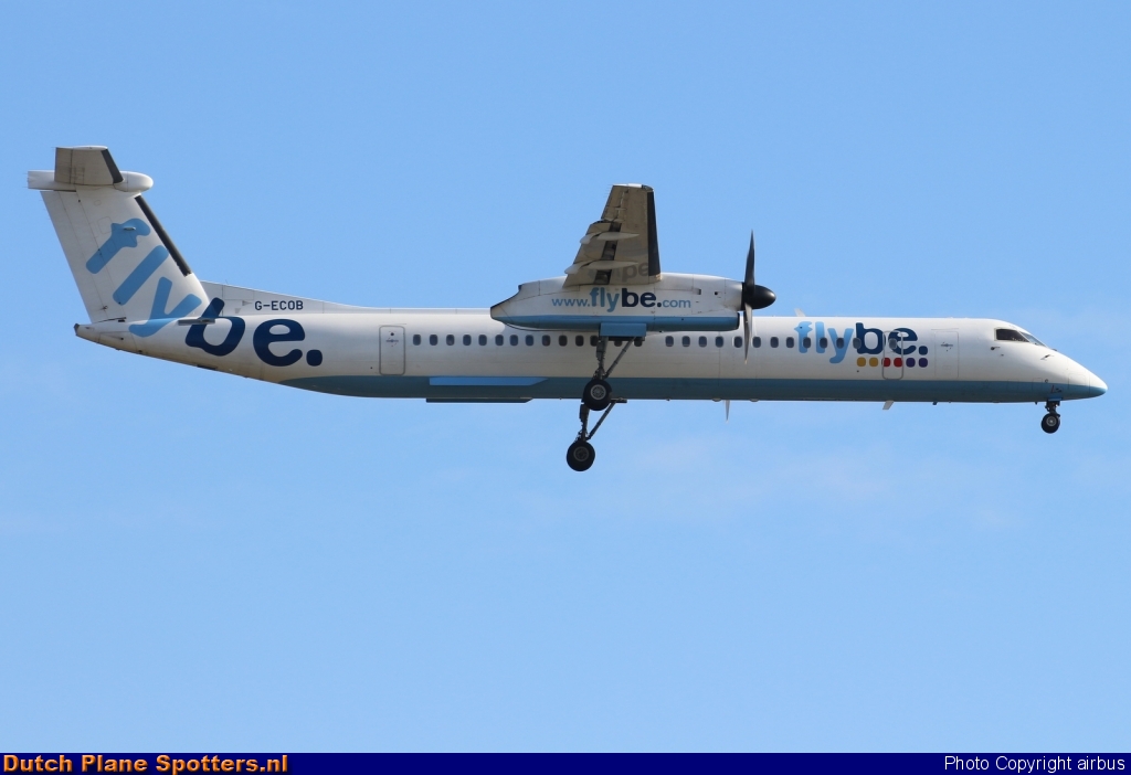 G-ECOB Bombardier Dash 8-Q400 Flybe by airbus