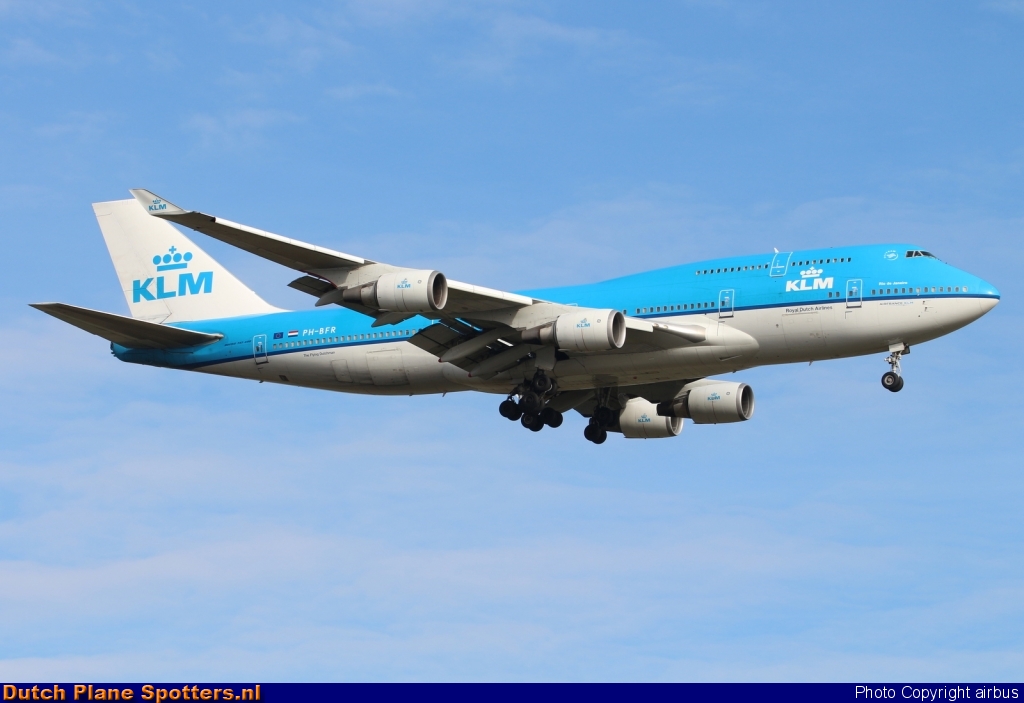 PH-BFR Boeing 747-400 KLM Royal Dutch Airlines by airbus