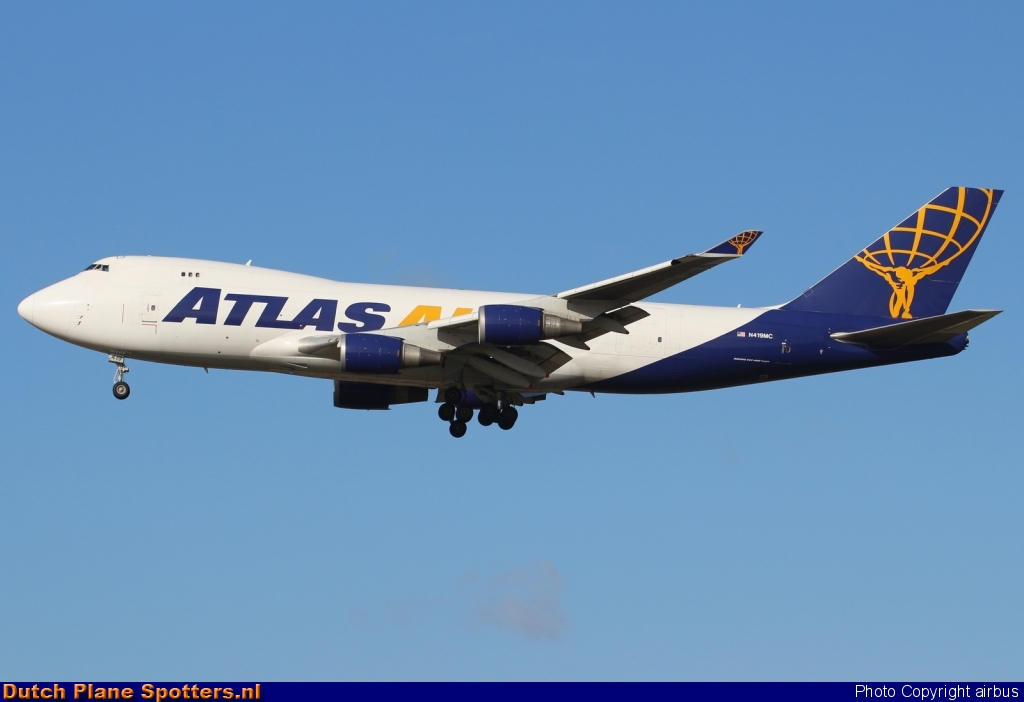 N419MC Boeing 747-400 Atlas Air by airbus