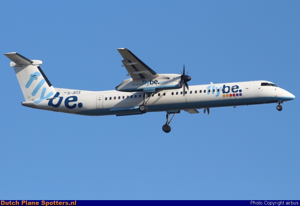G-JECZ Bombardier Dash 8-Q400 Flybe by airbus