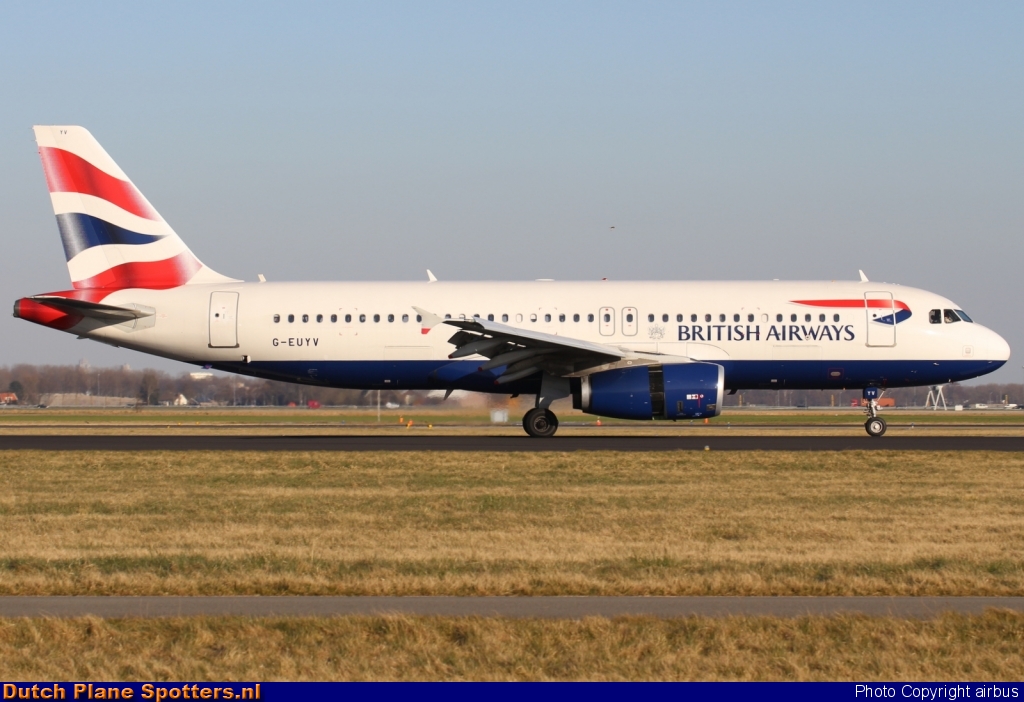 G-EUYV Airbus A320 British Airways by airbus