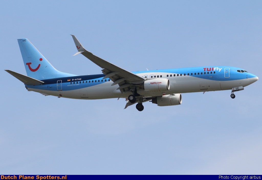 D-ATUC Boeing 737-800 TUIFly by airbus