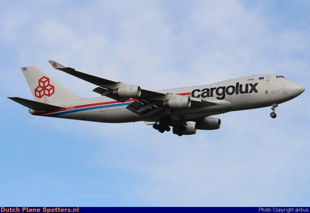 LX-VCV Boeing 747-400 Cargolux by airbus