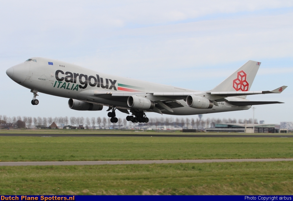 LX-TCV Boeing 747-400 Cargolux by airbus