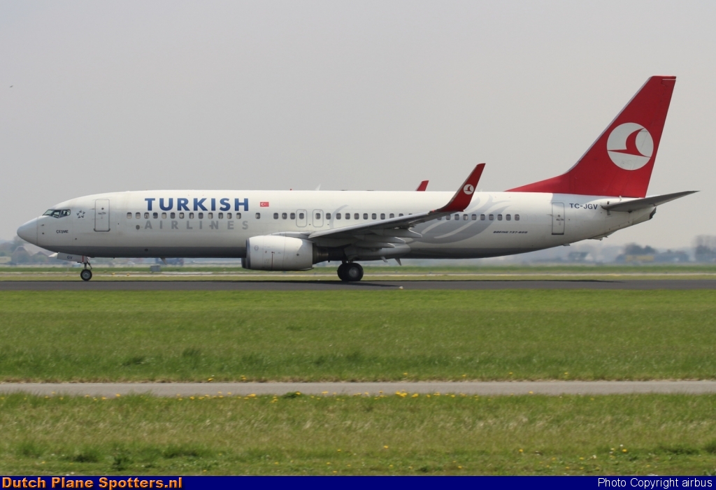 TC-JGV Boeing 737-800 Turkish Airlines by airbus