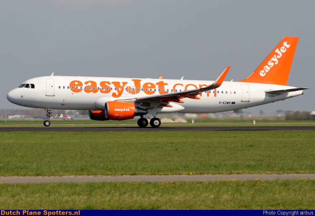 G-EZWP Airbus A320 easyJet by airbus