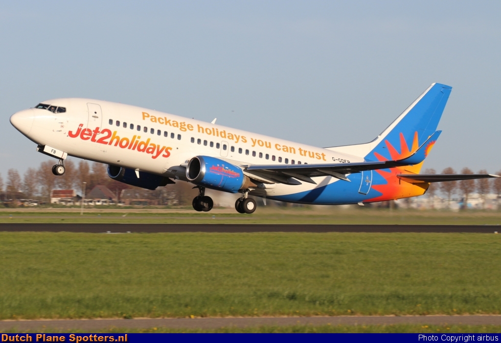 G-GDFB Boeing 737-300 Jet2 by airbus