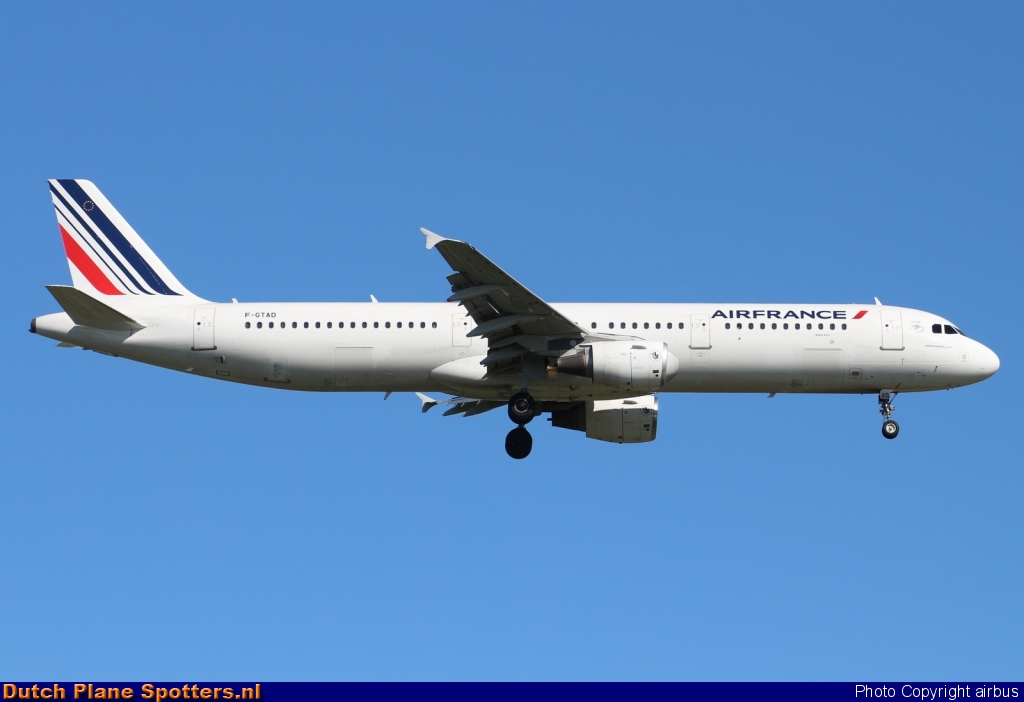 F-GTAD Airbus A321 Air France by airbus