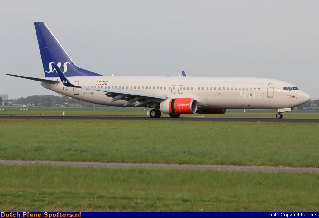 LN-RGD Boeing 737-800 SAS Scandinavian Airlines by airbus