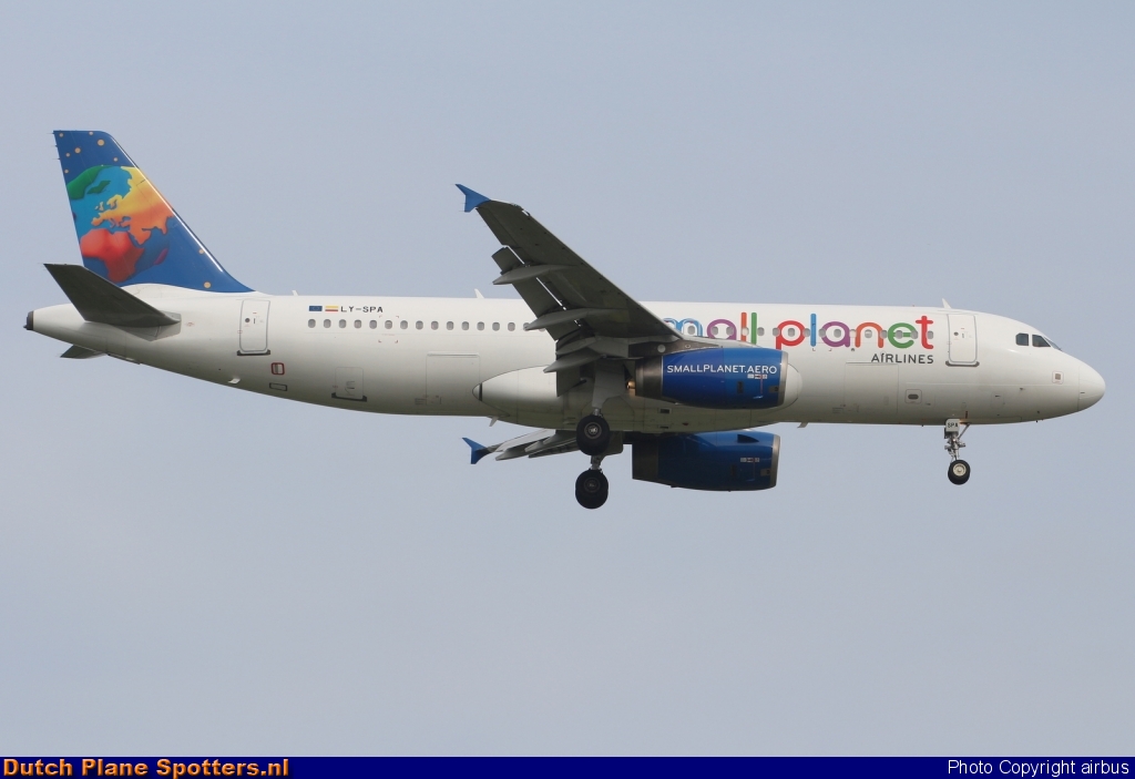 LY-SPA Airbus A320 Small Planet Airlines by airbus