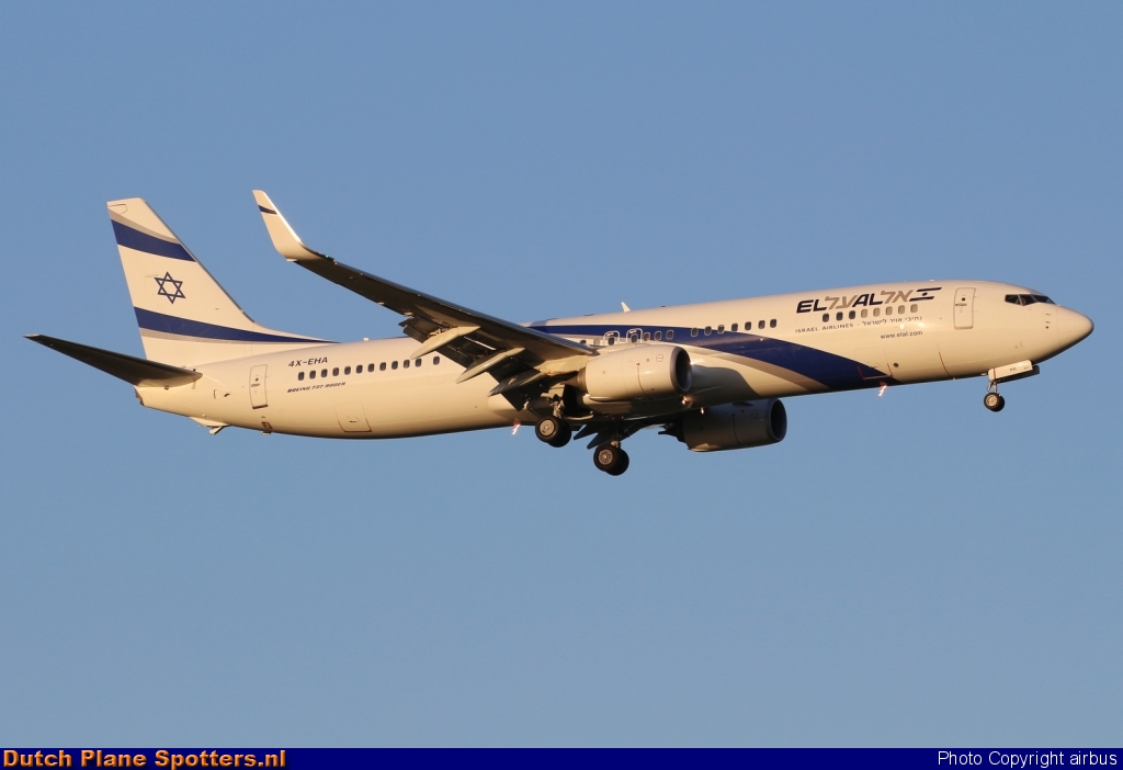4X-EHA Boeing 737-900 El Al Israel Airlines by airbus