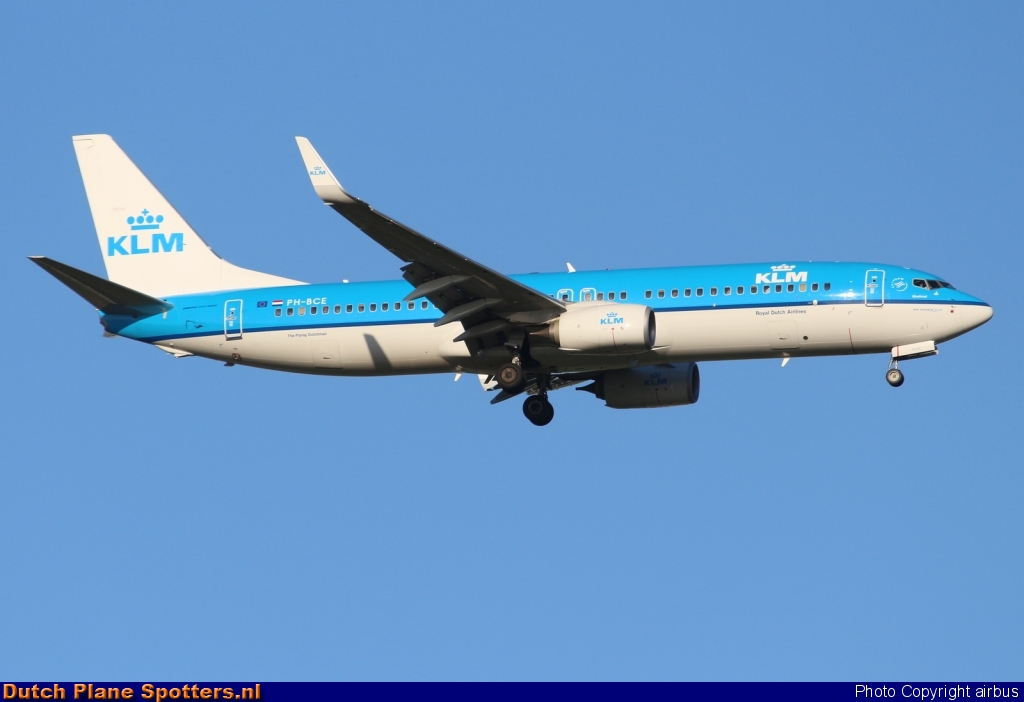PH-BCE Boeing 737-800 KLM Royal Dutch Airlines by airbus